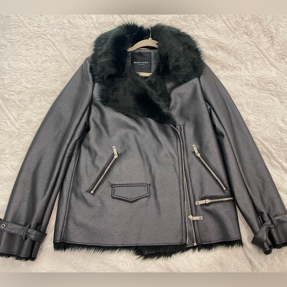 Marciano Fur Lined Jacket